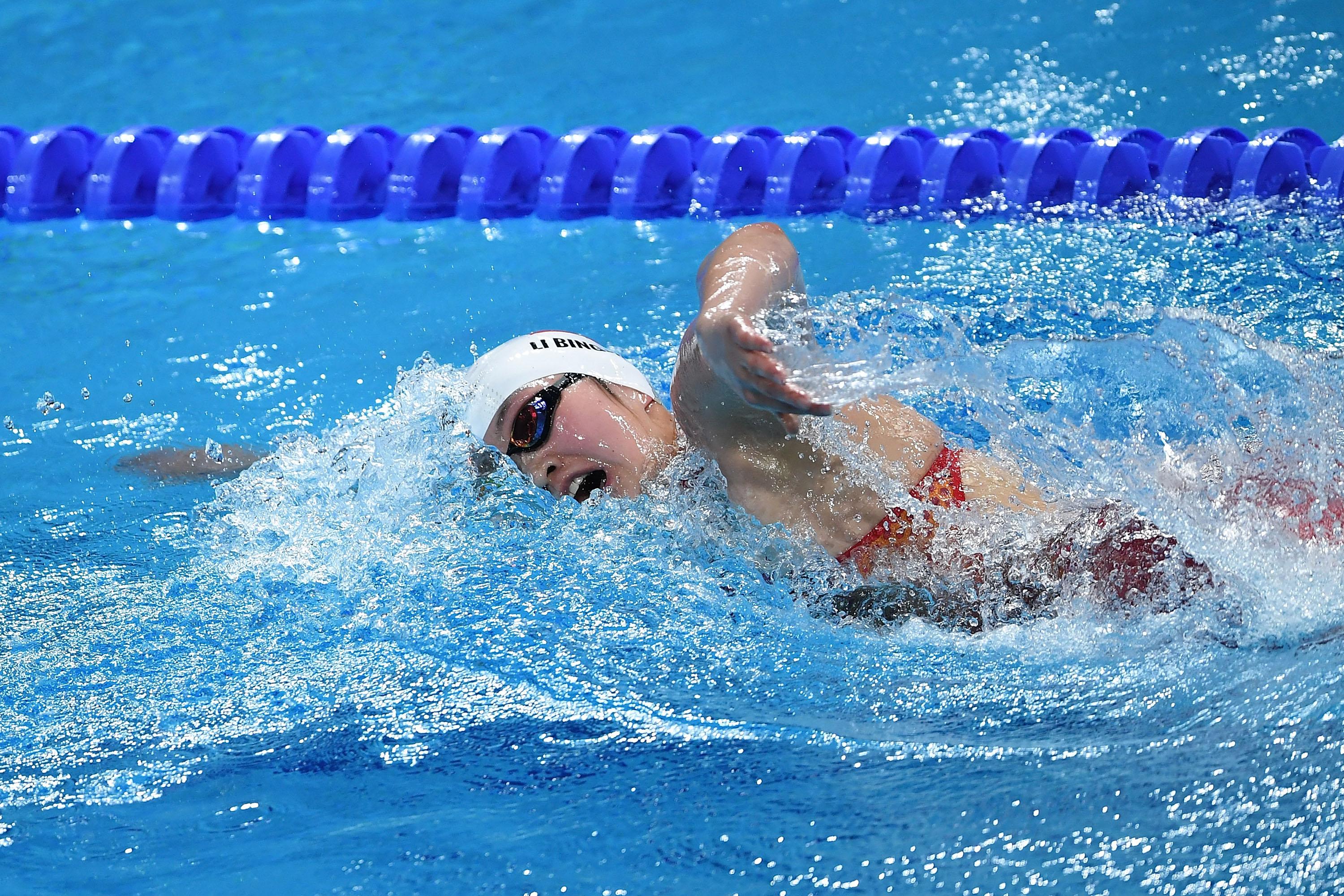 女子400米自由泳冠军，泳池里的400米，不只是速度的较量