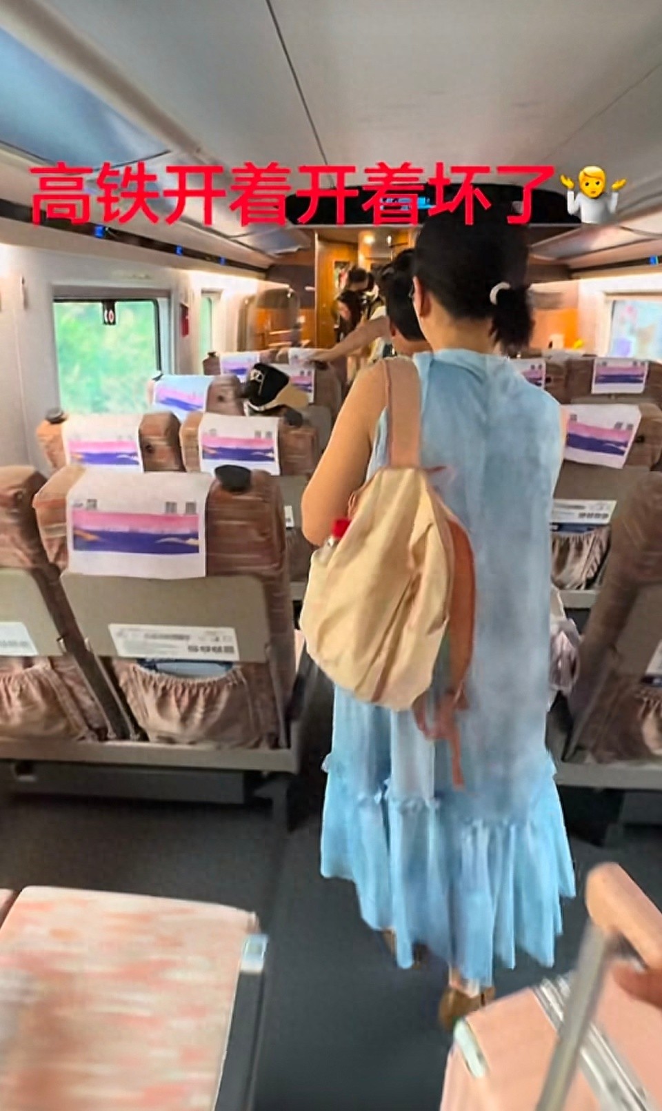 乘客称乘G2056遇多次停车最后换车